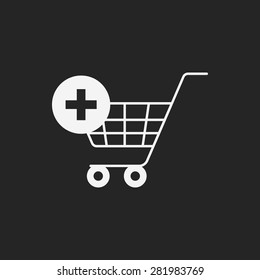 web shopping cart icon