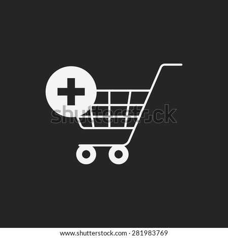 web shopping cart icon