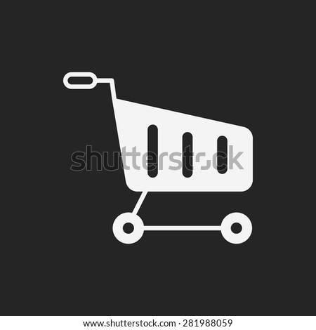 web shopping cart icon