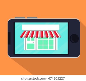 web shopping marketing icon vector illustration graphic