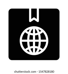 web sign glyph flat  icon