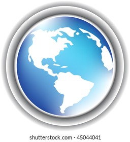 web sign icon button