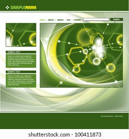 Web Site Background. Eps10 Format.