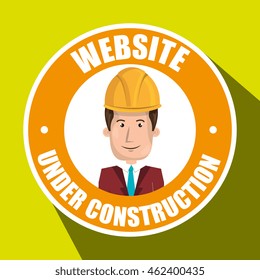 web site construction tool vector illustration graphic