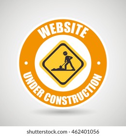 web site construction tool vector illustration graphic