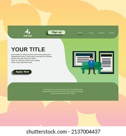 web site design template vector art