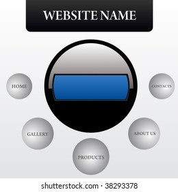 web site design template vector