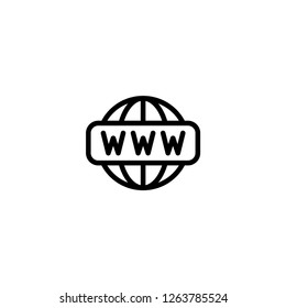 Web site icon. Coding sign