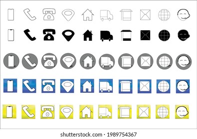 web site icon Contact Us home shop shipping mobile Number place www 