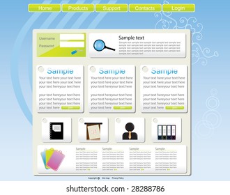 Web site interface v.24