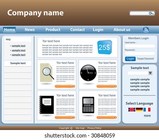 Web site interface v.42