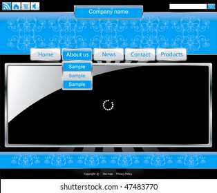 Web site interface v.45