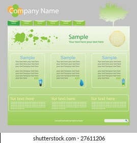 Web site interface v.9