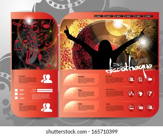 Web Site Page Template