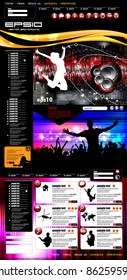 Web Site Page Template