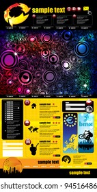 Web Site Page Template