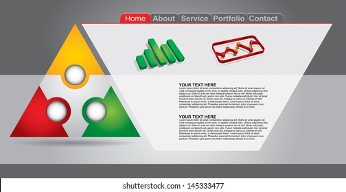 Web site template - business collection