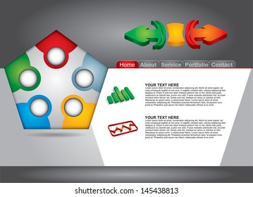 Web site template - business collection