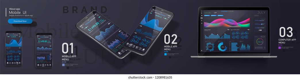 Web site template. Forex market. Binary option. Online statistics and data Analytics.Digital money market, news and investment, finance and trading. Perfect for web design, banner and presentation.