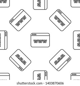  Web site window icon. Trendy www vector symbol