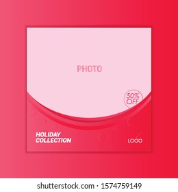 Web and Social Media Ad Post Template for Fashion Designer, Fashion Business, Beauty Fashion Business 