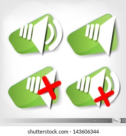 Web sound icon