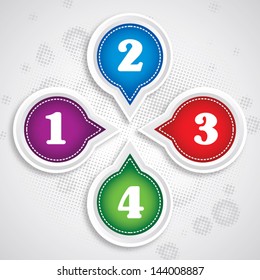 web Speech Bubbles with infographic options