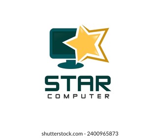 inspiración de la ilustración de la plantilla de diseño del logotipo de la red de estrella web