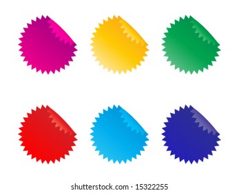 web stickers illustration