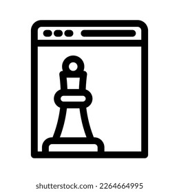 web strategy icon or logo isolated sign symbol vector illustration - high quality black style vector icons
