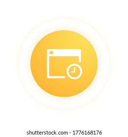 Web Surfing Time - App Icon Button
