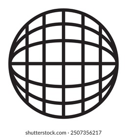 Web symbol icon. Website icon. Vector illustration.