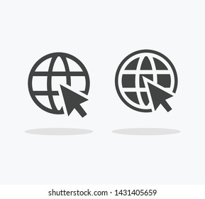 Web symbol for your web site design