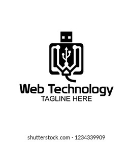 Web Technology Logo Design Inspiration