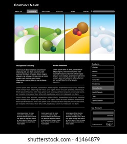 Web template