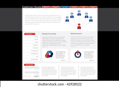 Web template
