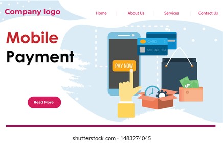 Web template easy to use business, office, it, automobile template vector 