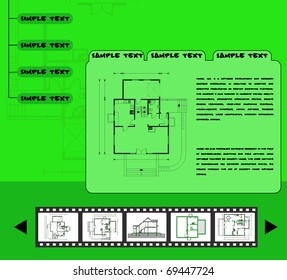 web template. eps10