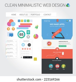 Web template + web graphics