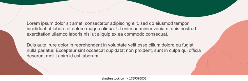 Plantilla web para el diseño de artículos personales o publicitarios - Vector