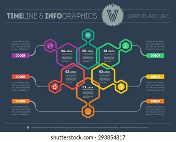 web template circle diagram presentation business stock vector web diagram template