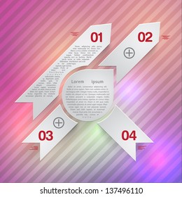 Web template, vector