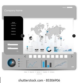 web template-vector