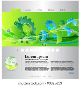 web template-vector