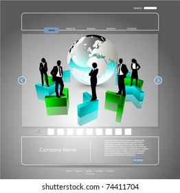web template-vector design