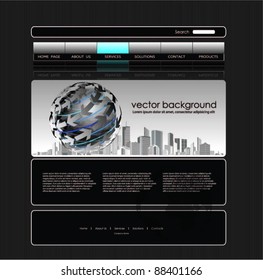 web template-vector design