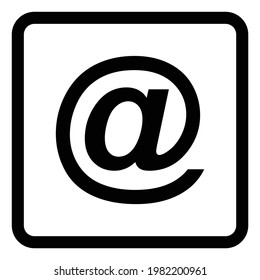 símbolo de icono de texto web