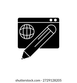 web tools concept line icon. Simple element illustration.web tools concept outline symbol design.