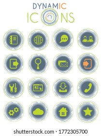 web tools vector icons for web and user interface design