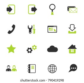 web tools vector icons for web and user interface design